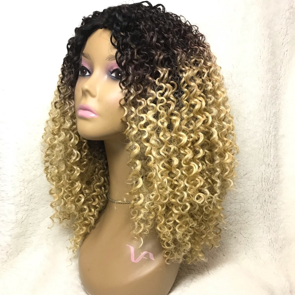 Brazilian human hair blend wig